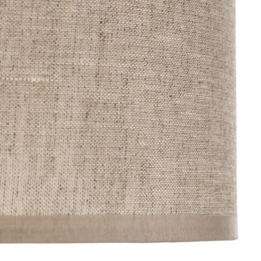 Wandlamp Deva Nature, textiel, hout