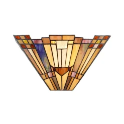 Wandlamp Esmea in Tiffany-stijl