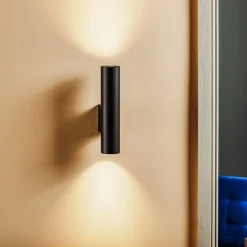 Wandlamp Eye, zwart