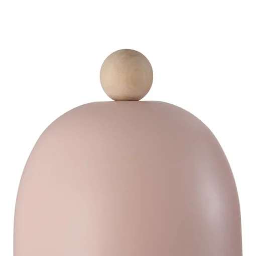 Wandlamp Gaston met snoer en stekker, metaal, rosé