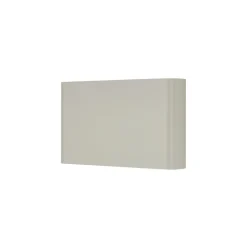 Wandlamp Haga, lichtgrijs, metaal, 25 cm breed, G9
