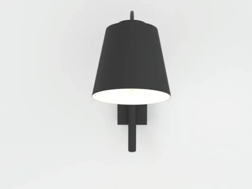 Wandlamp Lacey. Breedte 13,5 cm, staal