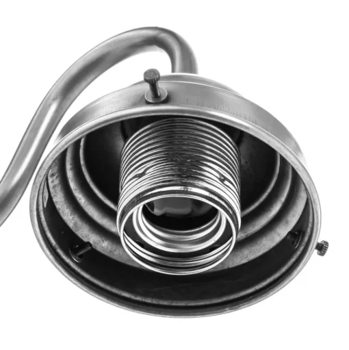 Wandlamp Larry, nikkel mat
