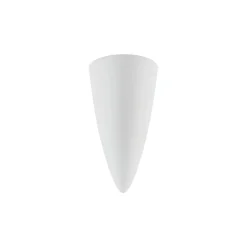 Wandlamp Lindby Pascali, hoogte 42 cm, wit, gips