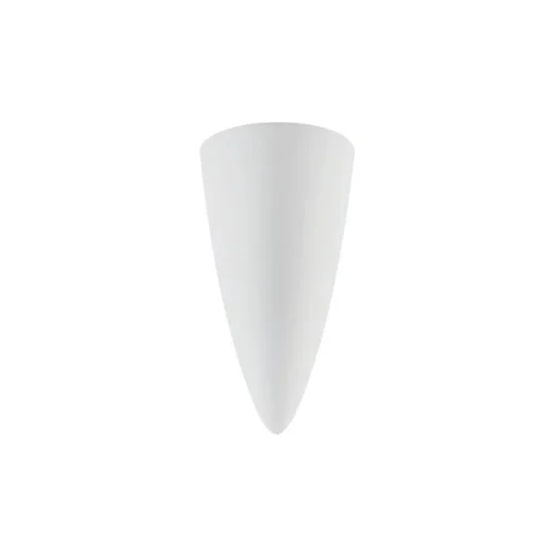 Wandlamp Lindby Pascali, hoogte 42 cm, wit, gips
