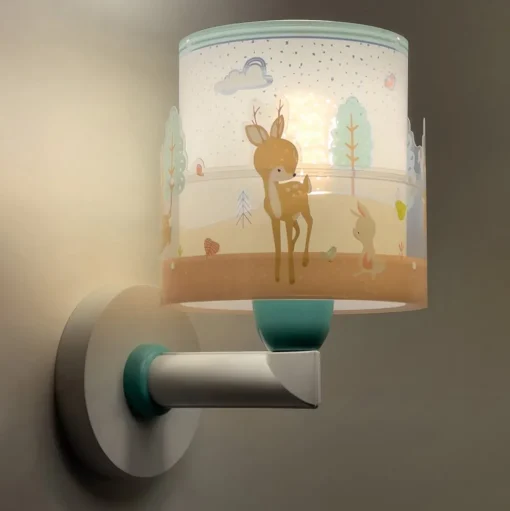 Wandlamp Loving Deer Loving Deer, hertenmotief, stekker