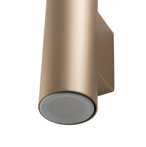 Wandlamp Marion Plus, goud, GU10, staal, hoogte 18 cm