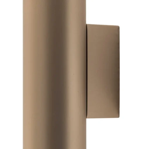 Wandlamp Marion Plus, goud, GU10, staal, hoogte 18 cm