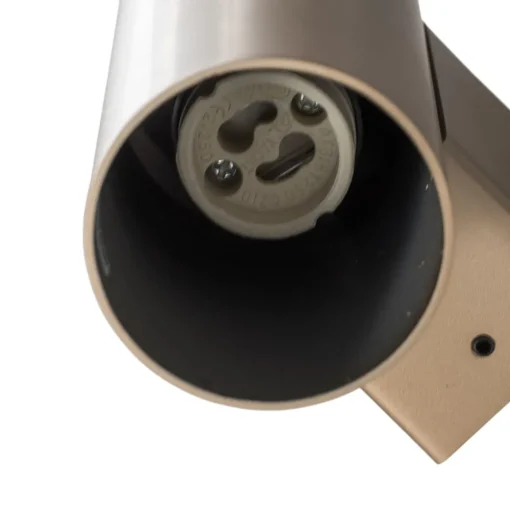Wandlamp Marion Plus, goud, GU10, staal, hoogte 18 cm