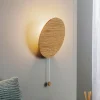 Wandlamp Minimal van eikenhout