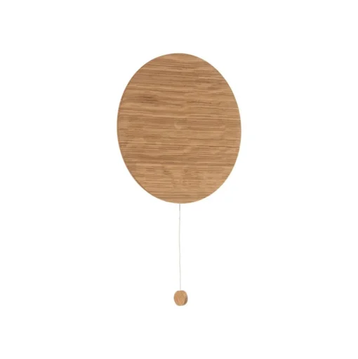Wandlamp Minimal van eikenhout