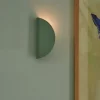 Wandlamp model 2110, metaal, groen
