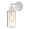 Wandlamp Morvah voor badkamers in het wit