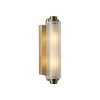 Wandlamp Nimal Double, IP44, kunststof, metaal, messing