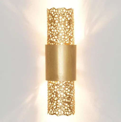Wandlamp Palazzo, goud