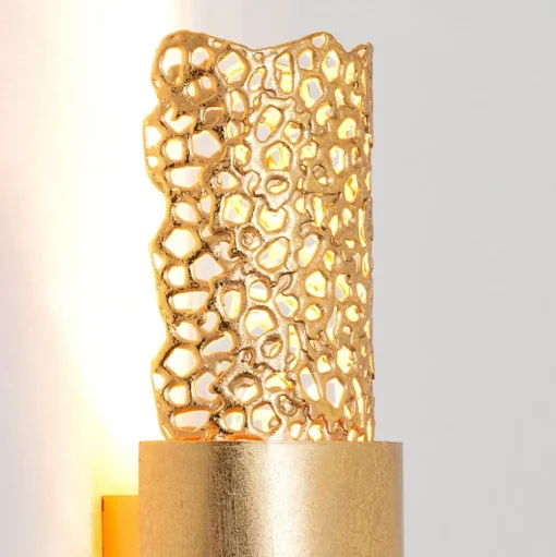 Wandlamp Palazzo, goud