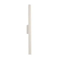 Wandlamp Pastelo, beige, hoogte 20 cm, staal, 2-lamps.