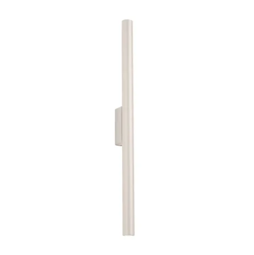 Wandlamp Pastelo, beige, hoogte 20 cm, staal, 2-lamps.