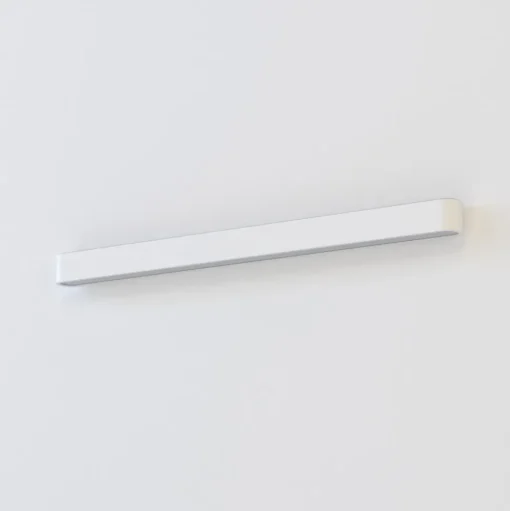 Wandlamp Soft, breedte 90 cm, wit, aluminium, G13