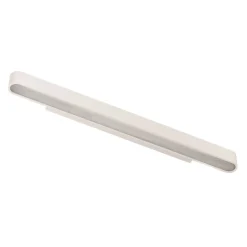Wandlamp Soft, breedte 90 cm, wit, aluminium, G13