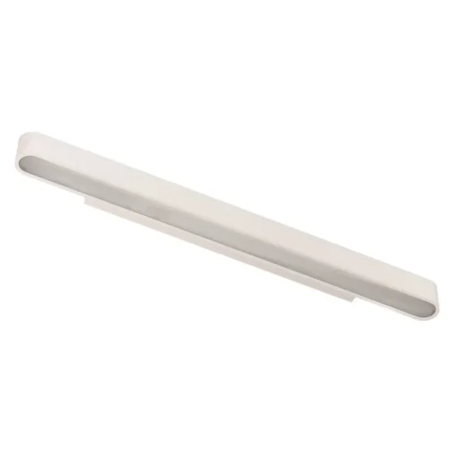 Wandlamp Soft, breedte 90 cm, wit, aluminium, G13