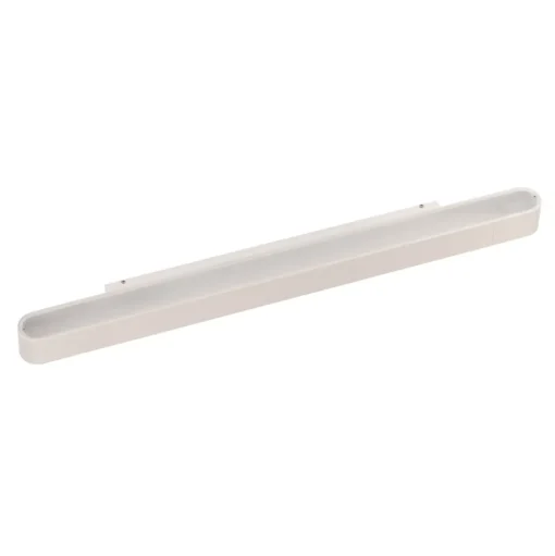 Wandlamp Soft, breedte 90 cm, wit, aluminium, G13