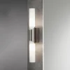Wandlamp Splash, 2-lamps, mat nikkel