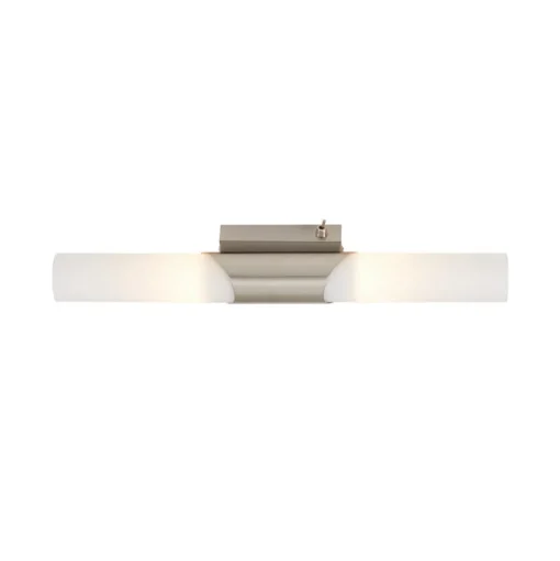 Wandlamp Splash, 2-lamps, mat nikkel