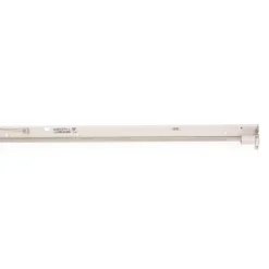Wandlamp Straight L, 122 cm, wit