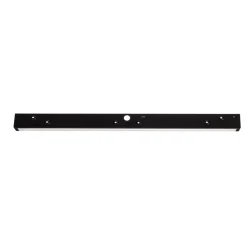 Wandlamp Straight L, 122 cm, zwart