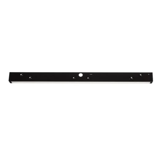 Wandlamp Straight L, 122 cm, zwart