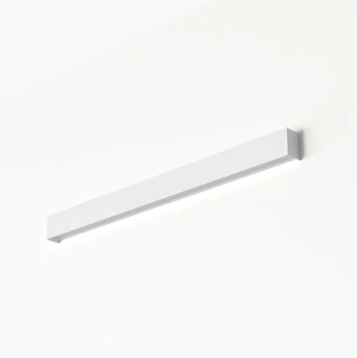 Wandlamp Straight M, 92 cm, wit