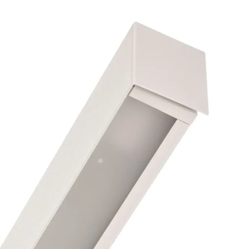 Wandlamp Straight M, 92 cm, wit