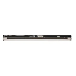 Wandlamp Straight M, 92 cm, zwart