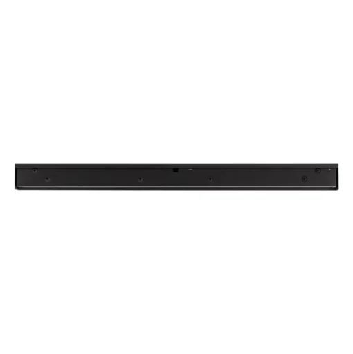 Wandlamp Straight M, 92 cm, zwart