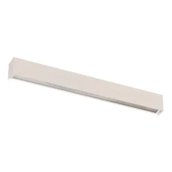Wandlamp Straight S, 62 cm, wit
