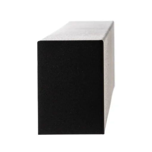 Wandlamp Straight S, 62 cm, zwart