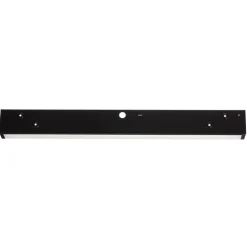 Wandlamp Straight S, 62 cm, zwart