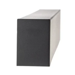 Wandlamp Straight XS, breedte 26 cm, zwart