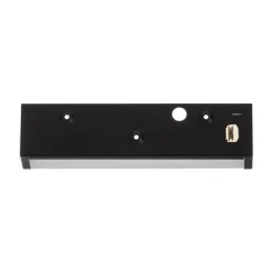 Wandlamp Straight XS, breedte 26 cm, zwart