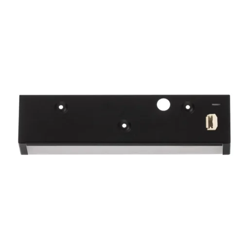 Wandlamp Straight XS, breedte 26 cm, zwart