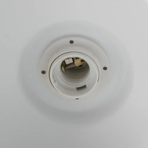 Wandlamp Sven, 1-lamp, wit, staal, E27
