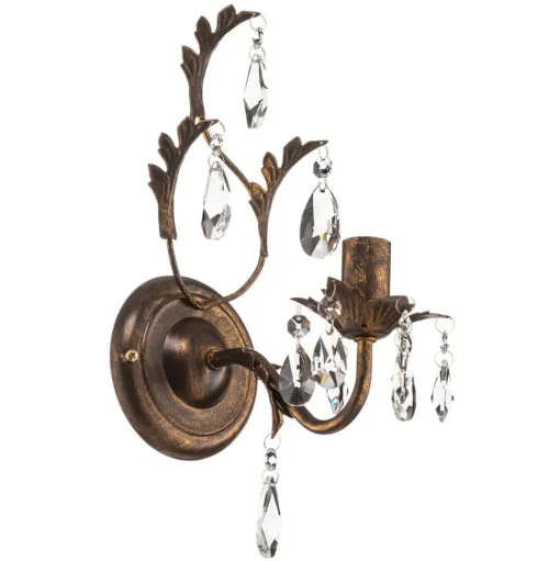 Wandlamp Teresa als luster, 1-lamp