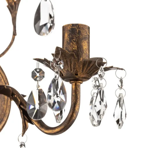 Wandlamp Teresa als luster, 1-lamp