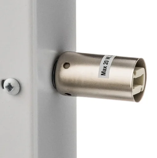 Wandlamp Vero van wit gelakt staal