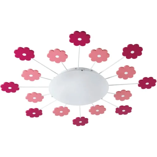 Wandlamp Viki 2, bloem