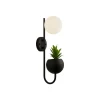 Wandlamp X Lunar, bloempot