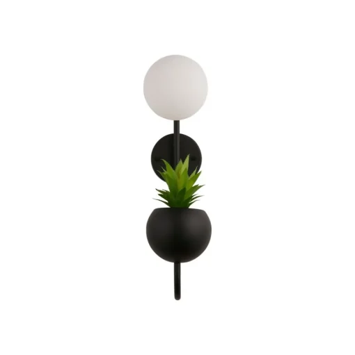 Wandlamp X Lunar, bloempot