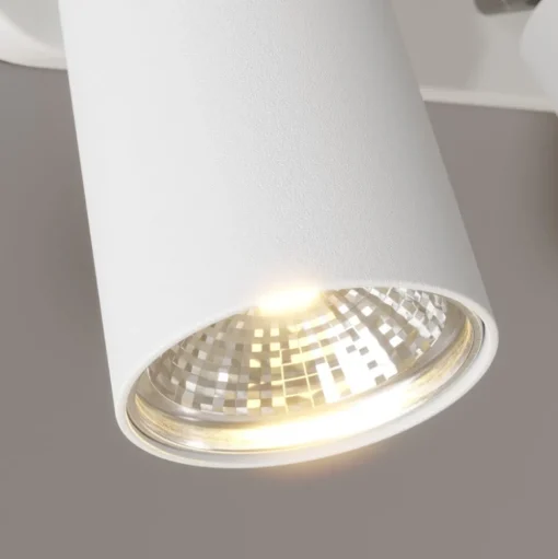 Wandspot Eye Spot 3-lamps, wit