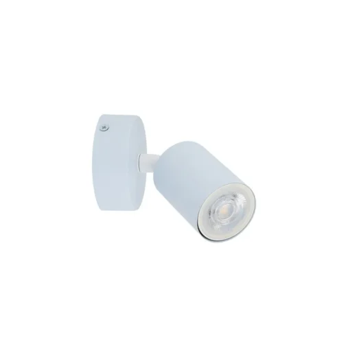 Wandspot Livia, blauw, 13 cm, metaal, verstelbaar, GU10